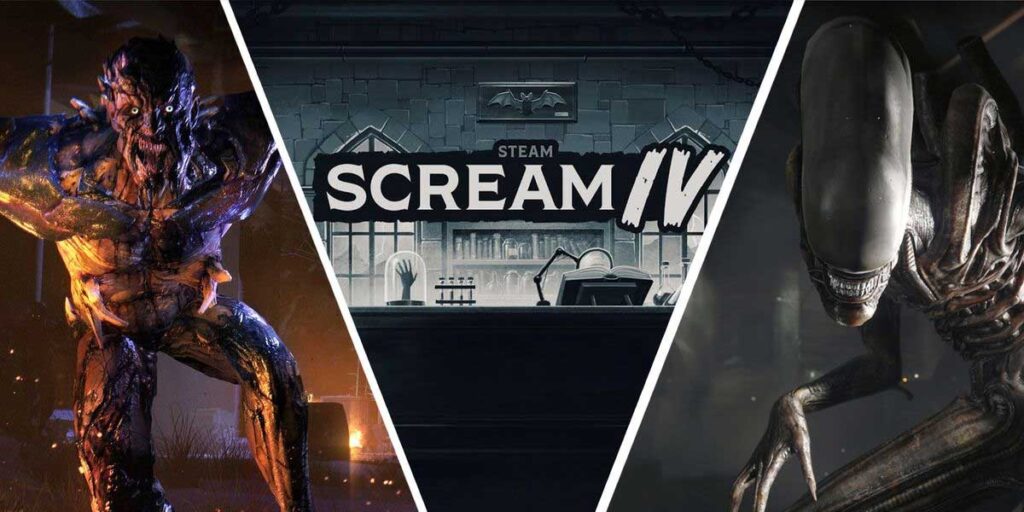 giochi horror in sconto steam scream 4 fest 2025