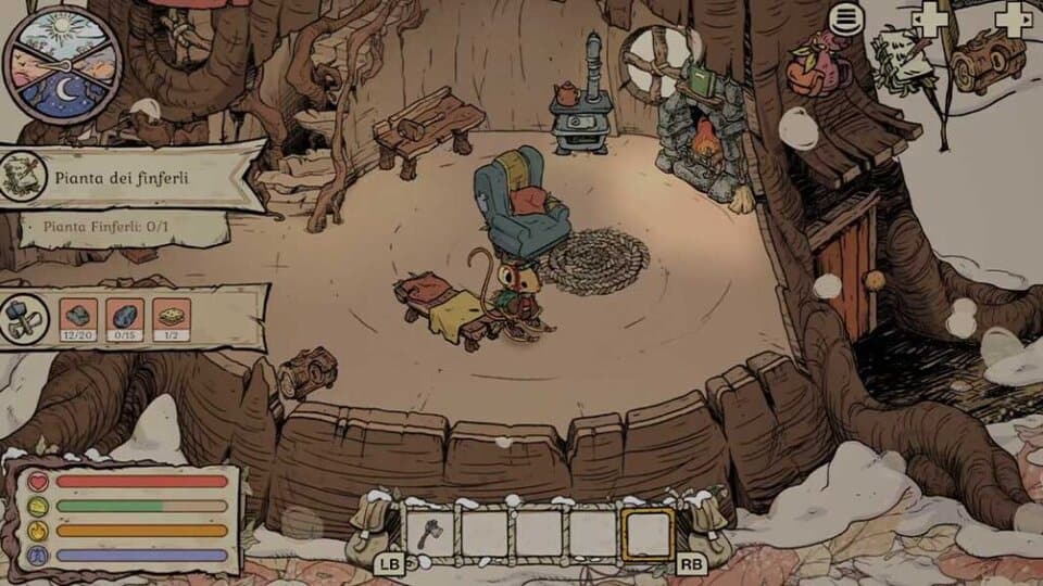 Recensione Winter Burrow – Il survival che ti scalda il cuore