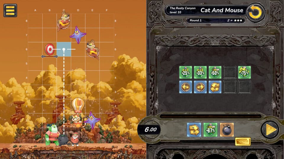 Recensione Cal & Bomba: il puzzle game che unisce logica e divertimento