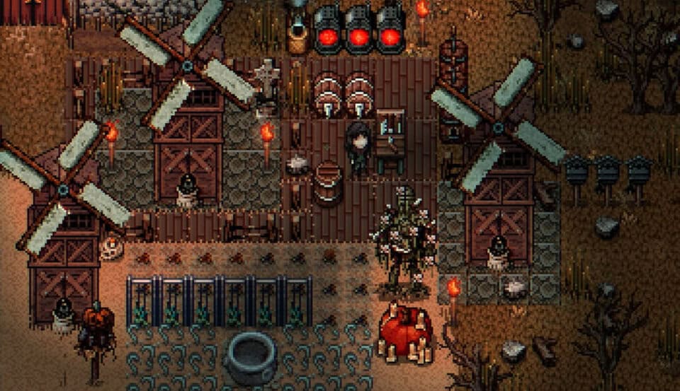 La nostra recensione dell'alpha demo di Welcome to Elderfield su PC: il sorprendente e inquietante farming RPG a tinte horror ed eldritch.