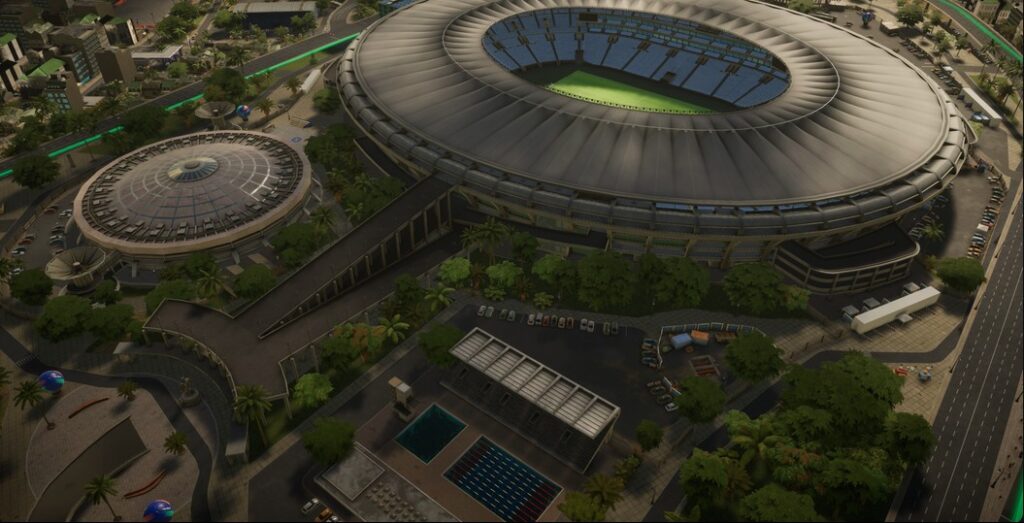 Copa City - Recensione PS5: immagini dello stadio