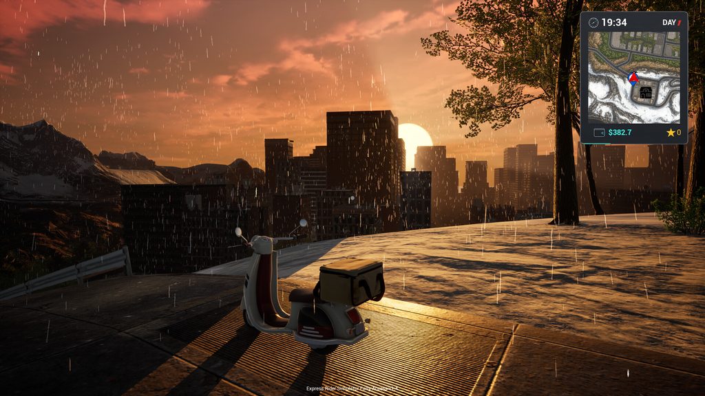 Express Rider Simulator Recensione: vita da corriere su PC