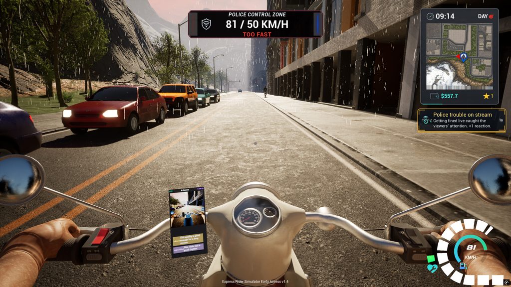 Express Rider Simulator Recensione: vita da corriere su PC