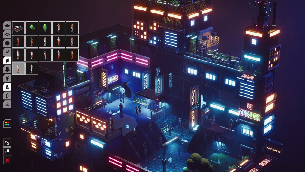 Midnight Moments Recensione: Un Piccolo Diorama Cyberpunk da Costruire Senza Fretta