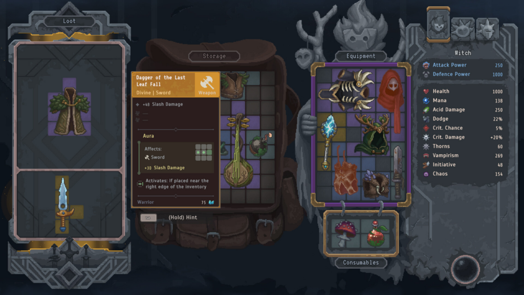 Lootbound, recensione: il roguelike strategico tra dadi, inventario Tetris e sfide punitive