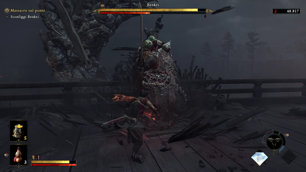 Guida a Onimusha: Way of the Sword Parte 3: strategie per sconfiggere i boss Dohatsu-ten e Benkei nelle missioni Le Radici di Tutti i Mali e Massacro sul Ponte.