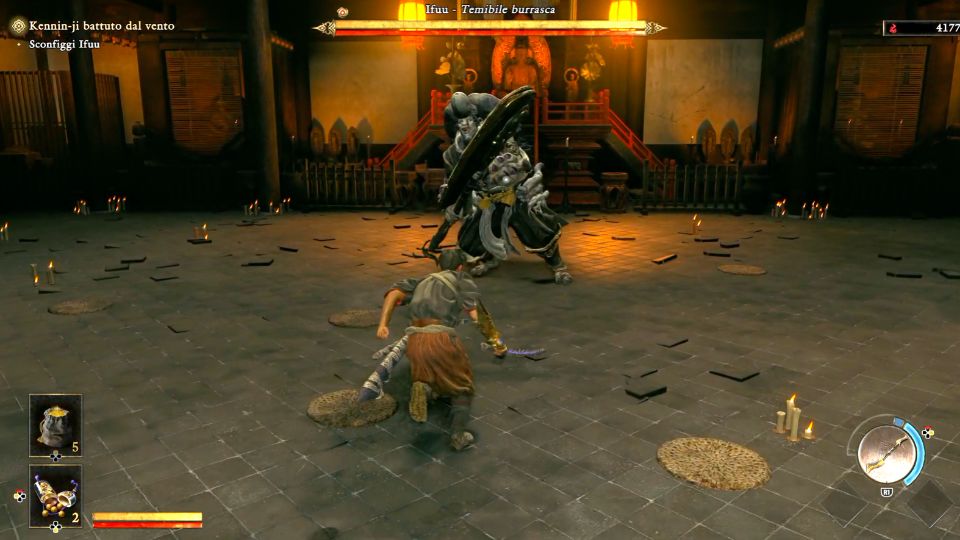 Onimusha: Way of the Sword – Guida completa ai Boss Ifuu, Temibile Burrasca
