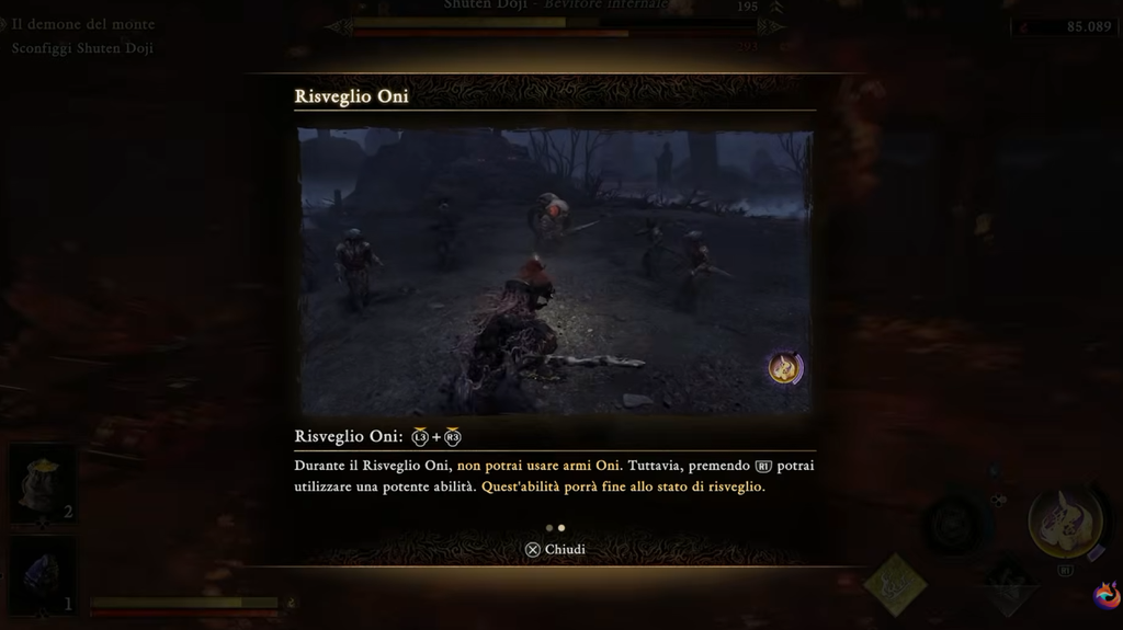 Onimusha Way of the sword - Guida al Boss: Shuten Doji - Onimusha: Way of the Sword – Guida Completa al Walkthrough Parte 5: La Danza Kabuki di Okuni, il Demone del Monte e Shuten Doji Boss Fight