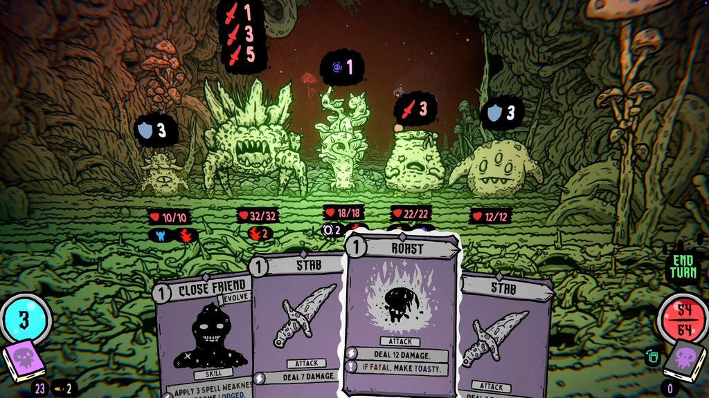 Shroom & Gloom: Recensione - Un Viaggio Psichedelico che Ridefinisce il Deckbuilder