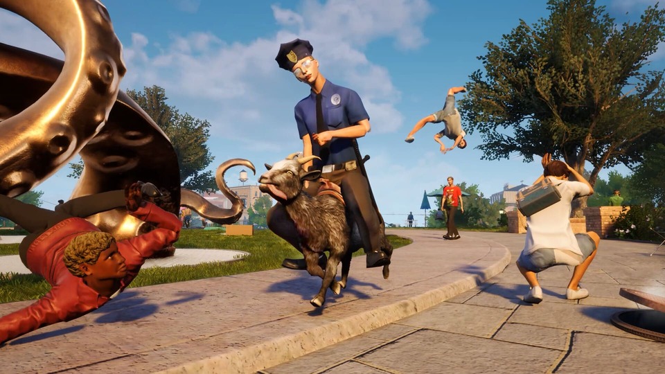 Goat Simulator 3 recensione passione videogiochi