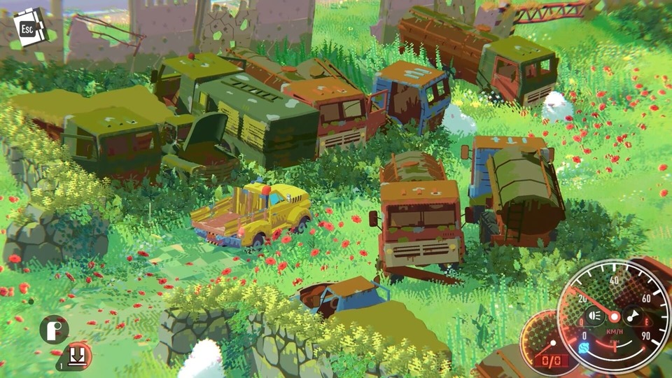Truckful, Recensione: un viaggio rilassante tra paesaggi da cartolina e consegne misteriose